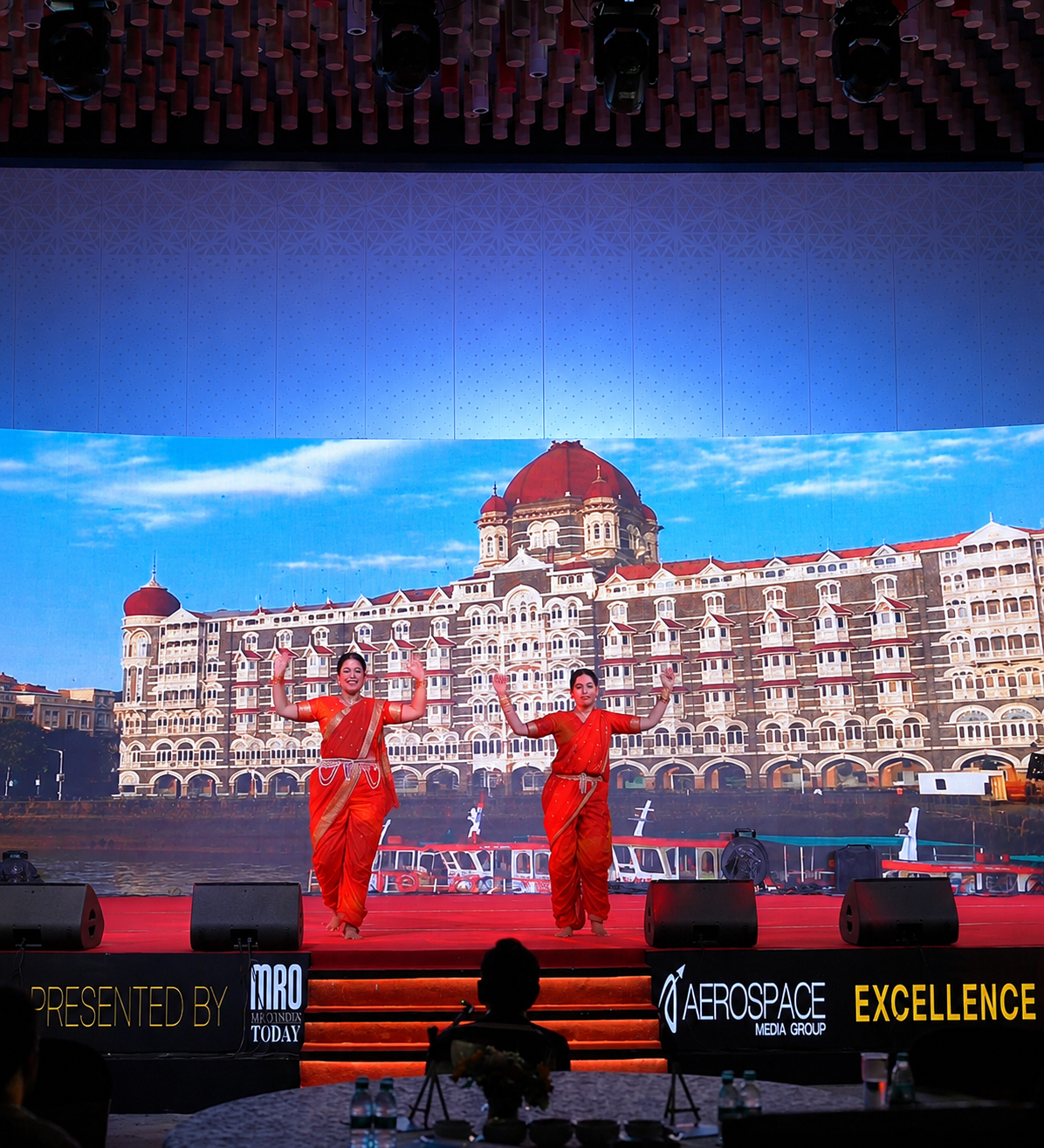 Exhibition pavilion setup